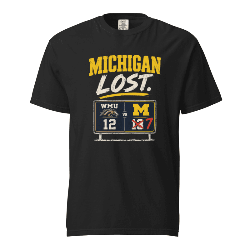 Michigan Lost in Black